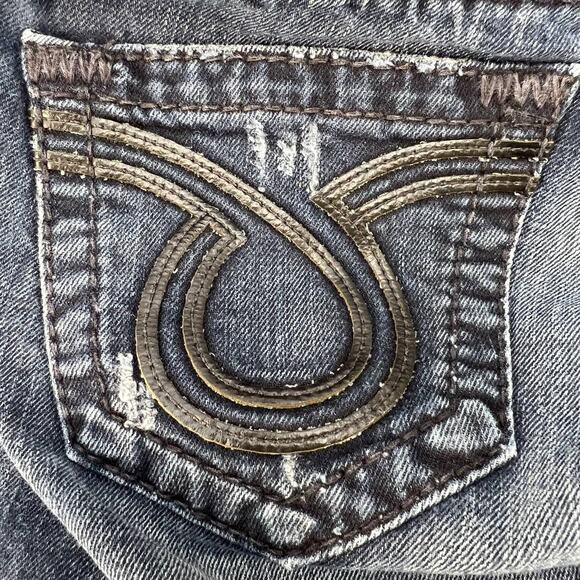 Big Star Women's Liv Bootcut Jeans Size 27R Dark Wash - Picture 13 of 16